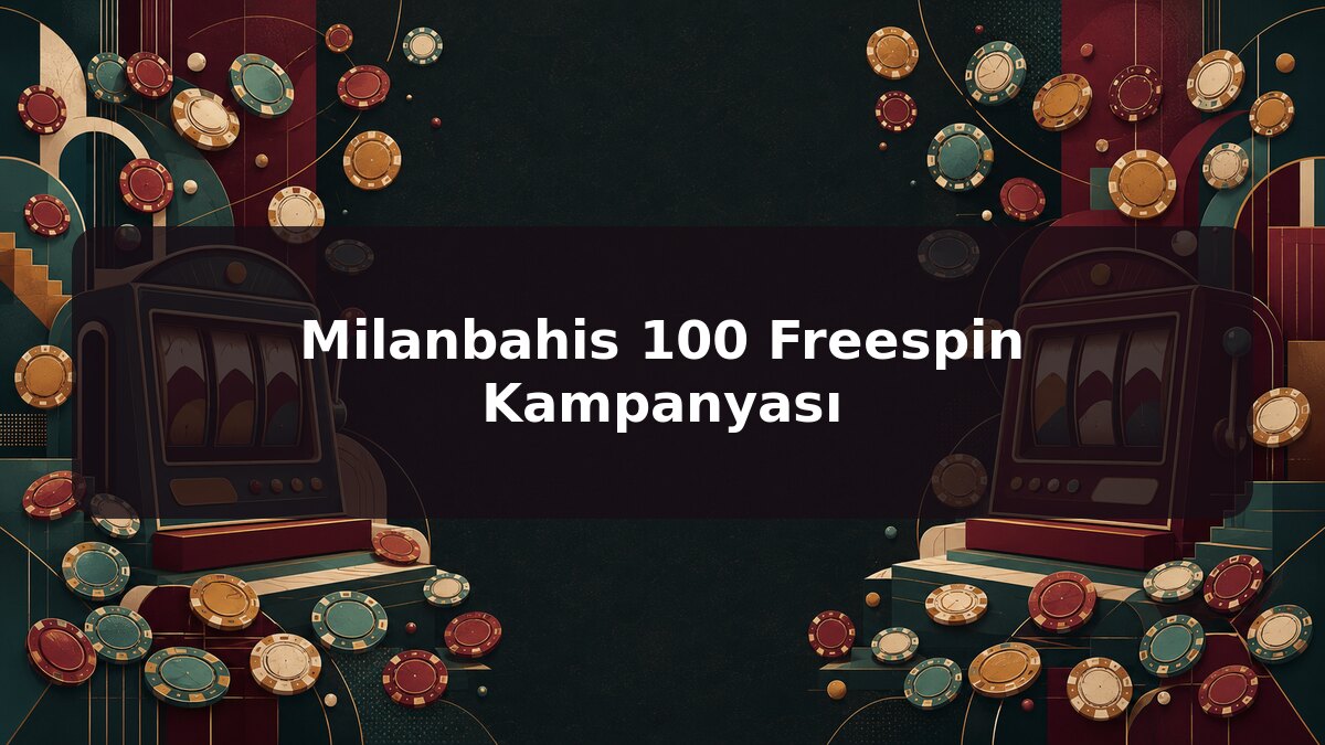 Milanbahis 100 Freespin Kampanyası için Milanbahis konu görseli